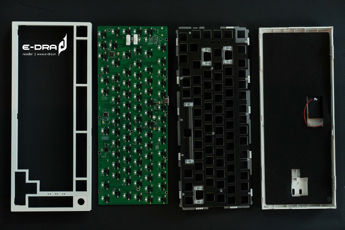Bộ Kit bàn phím cơ E-Dra EK750 KIT
