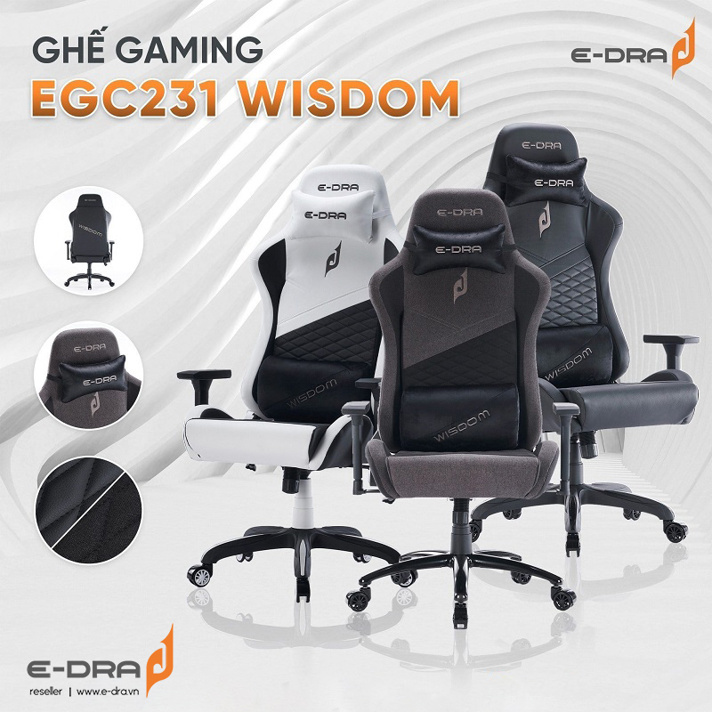 Ghế gaming E-Dra Wisdom EGC231