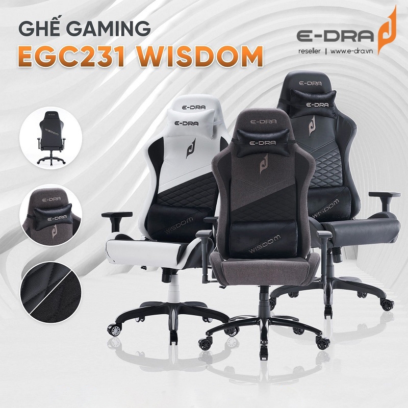 Ghế gaming E-Dra Wisdom EGC231