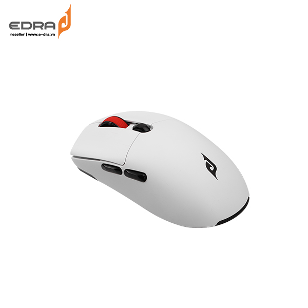 Chuột gaming không dây EDRA EM625X Superlight màu trắng