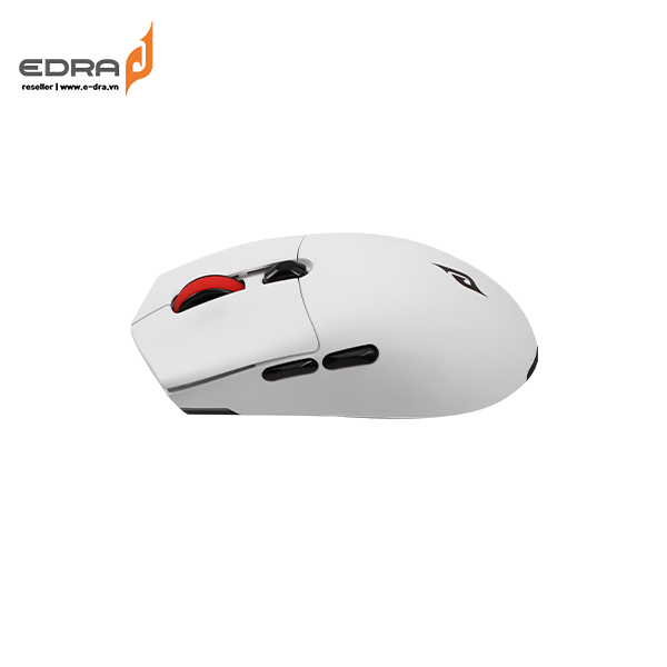 Chuột gaming không dây EDRA EM625X Superlight màu trắng