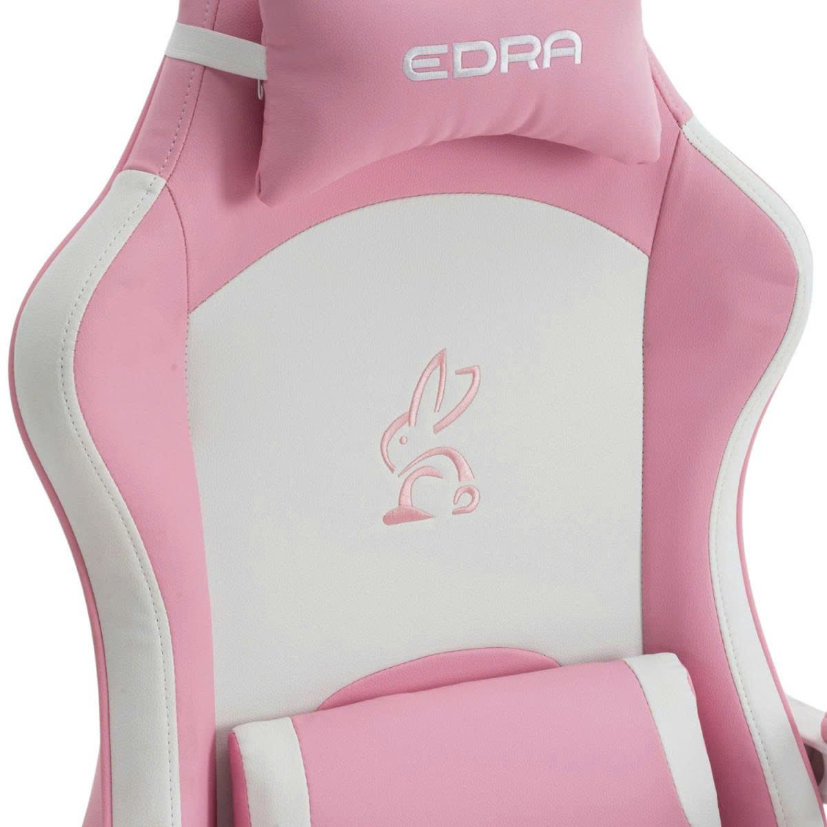 Ghế gaming EDRA Rabbit EGC238 Pink White