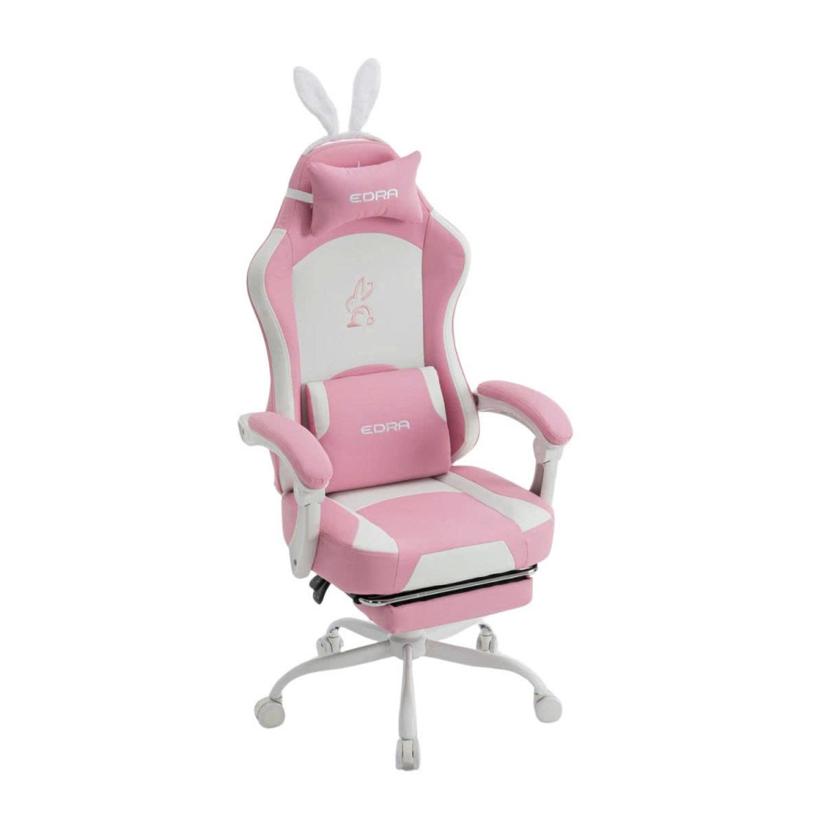 Ghế gaming EDRA Rabbit EGC238 Pink White