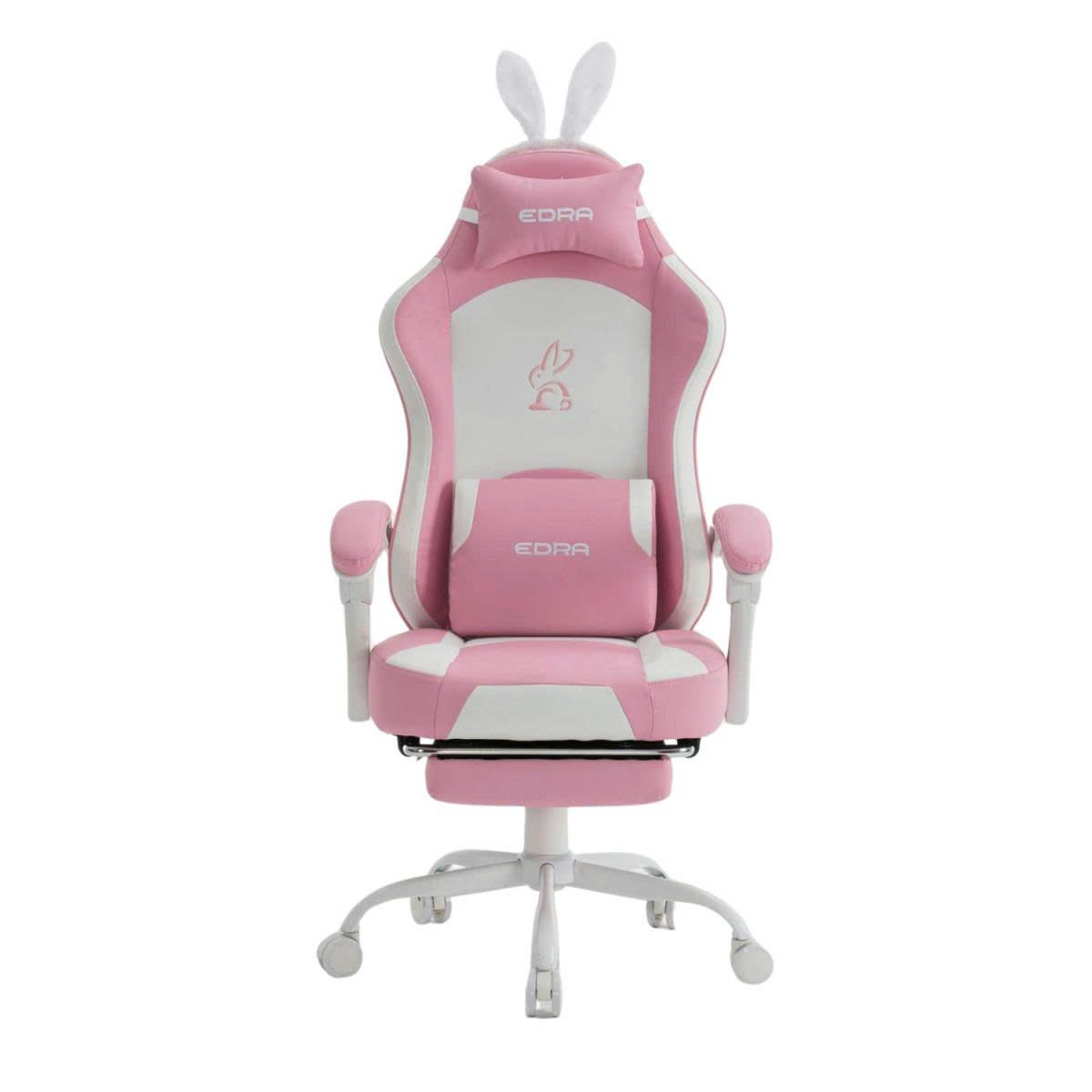 Ghế gaming EDRA Rabbit EGC238 Pink White
