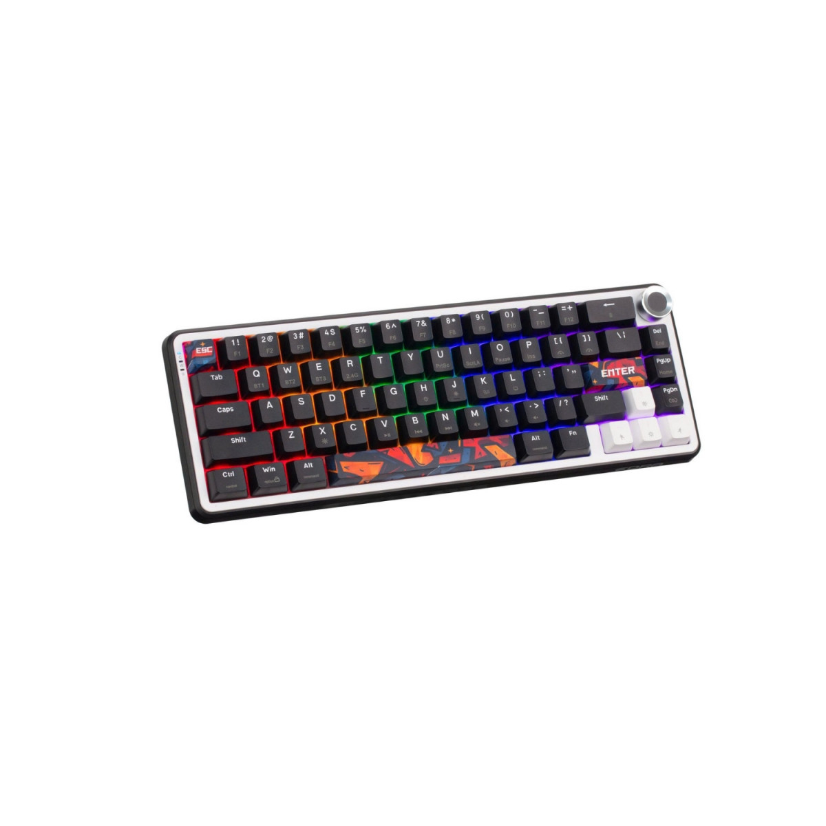 Bàn phím cơ không dây EDRA EK368S Triple Mode